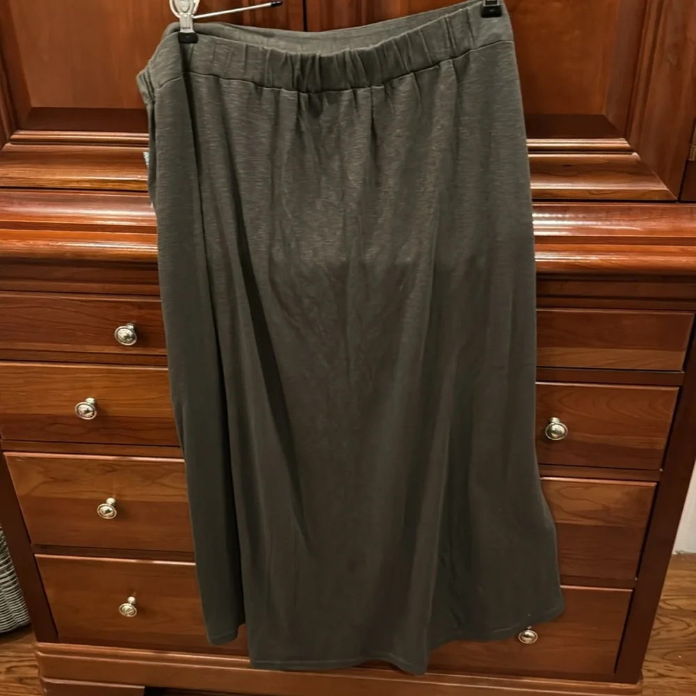 NWT Pull On Maxi Skirt 3x - Picture 4 of 6